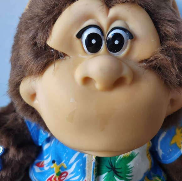 Vintage 1989 Applause Leon & Rosie Vinyl Face Chimpanzees NWT - Picture 11 of 17